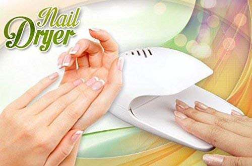 Surat Dream Portable Quick Nail Dryer with Fan | Travel Size Mini Blower with Manicure Pedicure Grooming Kit for Women & Girls 4