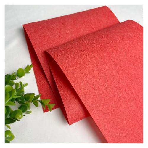 Feutrine rigide épaisse Apple red 300x85cm pour découpe nette sans effilochage