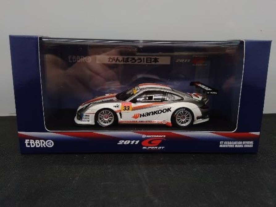 EBRRO 1/43 SUPER GT300 HANKOOK PORSCHE 2011 完成品 EBRRO 1/43 SUPER GT300 HANKOOK PORSCHE 2011 完成品