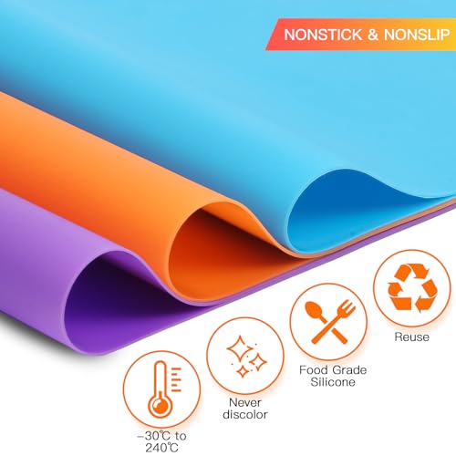 Aoulela SM0103 3 Pack Silicone Mats For Crafts thumb #4