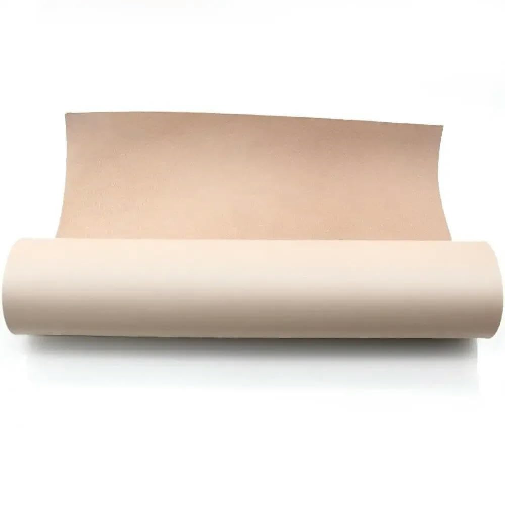 Cuir Véritable De Vachette Tanné Végétal 3,5 Mm - Première Qualité Pour Artisanat Fait Main, Ceintures, Sacs Et Projets Créatifs