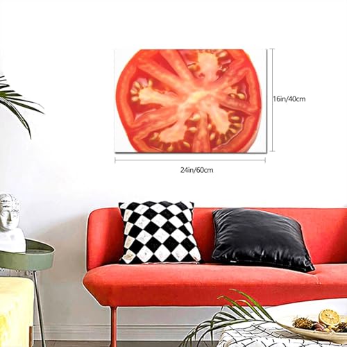 Impression toile tomate 40x60 cm tableau moderne de cuisine à suspendre