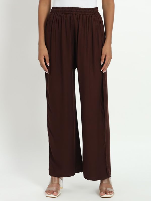 Image of Soft Colors Relaxed Fit Pocket Palazzo