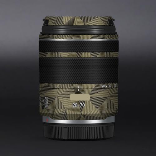 Protection objectif Canon RF 28-70 anti-rayures style triangle doré