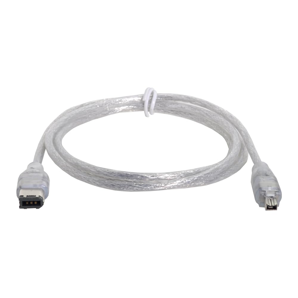 1394 6Pin a Firewire 400 IEEE 1394 4 Pin Maschio iLink Cavo Adattatore Cavo per Fotocamera Videocamera
