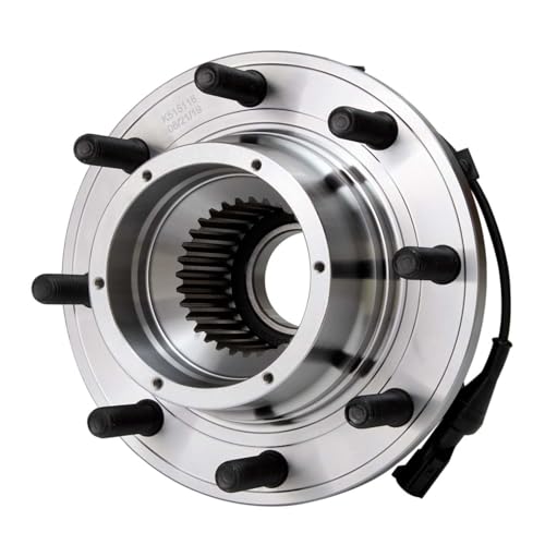 Image of Detroit Axle - 4WD Pair Front Wheel Bearing Hubs for Ford F-350 Super Duty 2008 2009 2010 [DRW] 2 Wheel Hub Bearings Assembly Replacement