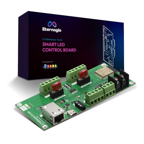 WLED Controller - Eternaglo Plus ESP32 5V-24V LED Control