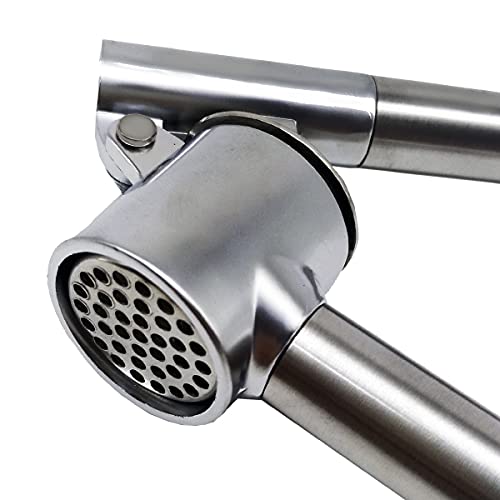 Kit 2 Espremedores de Alho em Inox com Tambor Removível