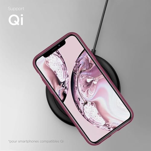 Coque iPhone XR silicone souple prune coque arrière antichoc - 5