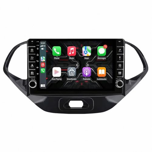Pantalla Carplay inalámbrica para Ford Figo con Mirror Link y Android Auto sin cables