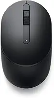 Mouse sem fio e Bluetooth Dell MS3320W Preto
