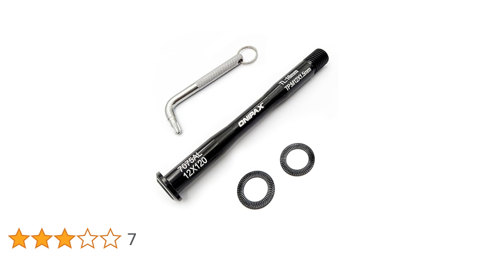 HEXLOX 120mm スルーアクスル　key付き Hexlox thru-axle Q-Loc – Protect your thru-axle wheels from