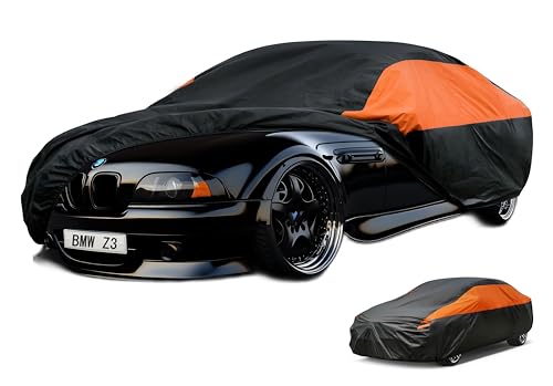 Image of GUNHYI BMW Car Cover Custom Fit BMW Z3 Waterproof All Weather for Automobiles, Lightweight Full Exterior Cover Outdoor Sun UV Rain Dust Snow Wind Protection.