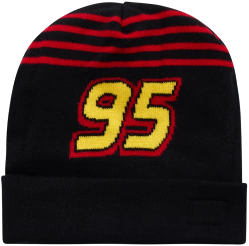 Image of Disney Cars Lightning McQueen Winter Hat 2 Pair Mittens or Gloves (Toddler /Little Boys)