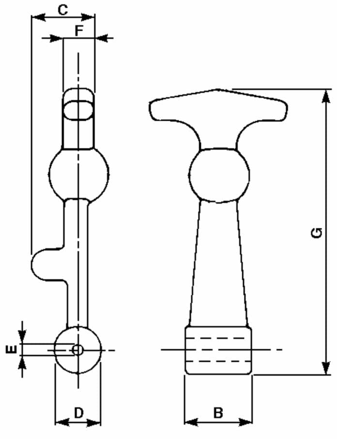 Tirante Cofano Auto Ama - Supporto Medio Lunghezza 120 Mm - Foto 3