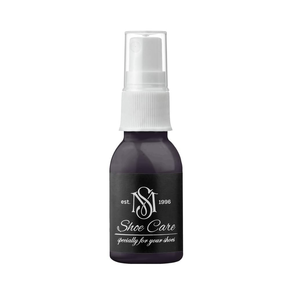 Spray do zamszu i nubuku - NCS S 8505-R50B Niemal Czarna Śliwka - Renowator koloru i impregnat do zamszu, nubuku, weluru marki MAVI STEP - 50 ml / 1.70 fl oz