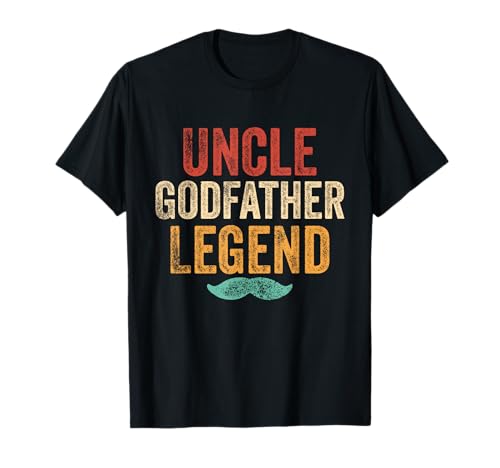 Funny Uncle Godfather Legend Fathers Day Best Uncle GiftsBes T-Shirt