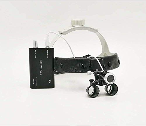 YGB Super verrekijker,Chirurgische verrekijker Loepes LED Verlichte 3.5X Dental Chirurgische Hoofdband Verrekijker… - Image 5
