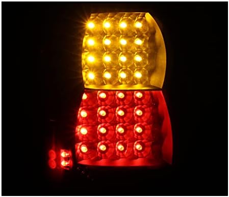 Miniatura 4 de Luces traseras LED de freno traseras negras compatibles con Jeep Grand Cherokee 1999-2004