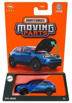 Matchbox Moving Parts Opel Mokka [Blau] 18/50 1:64 Druckguss-Fahrzeug