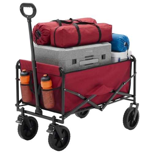 NEWBULIG Collapsible Wagon Cart, 102L...