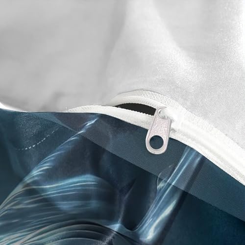 Parure de lit requin blanc 3D microfibre de qualité supérieure 200x200 - 8