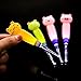 2pcs Ear Wax Removal LED Light Illuminated Ear Pick Remover,Cute Flashlight Earpick,Earwax Cleaning and Removal Tools for Adults and Children Ear Safe (Yellow cat & Pink Pig)