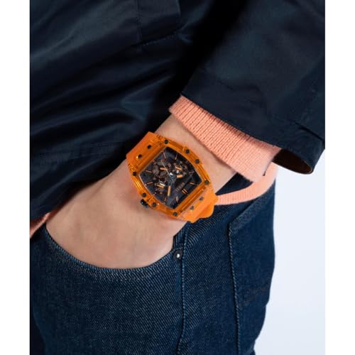 Image of Guess Men's GW0G Series| Analog Trend Watch| Polycarbonate Case| Silicone Bracelet | 50M Water Resistance