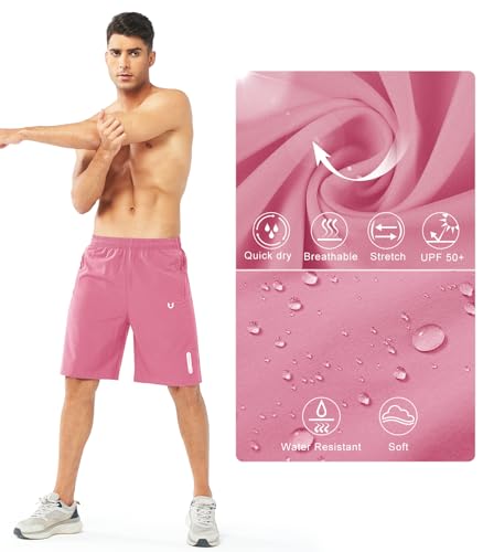 Image of NORTHYARD Men's Athletic Running Shorts Gym Workout 7 inch /9 inch /5 inch Quick Dry Lightweight Sports Basketball Tennis 3 Zipper Pockets