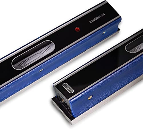12 Inch Master Precision Level With Wooden Box Accuracy 0.0002"/10" Machinist Level #TOP2