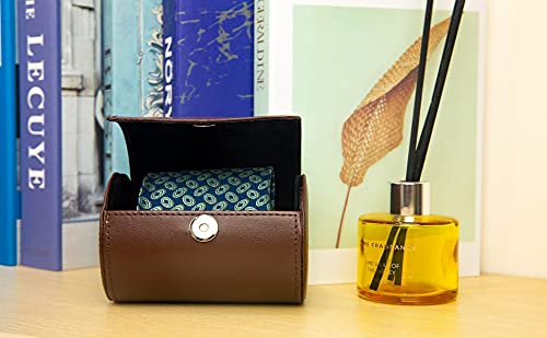 Wajj Necktie Travel Case, Tie Anti-Wrinkle Organizer Box (Brown) #TOP3