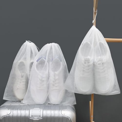 Zerodeko 50 Unidades Saco De Armazenamento De Sapato Bolsa De Sapato De Viagem Saquinhos Organizador