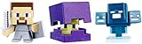 Minecraft Mini Figure (3 Pack) - Shulker Steve with Shield Skullfire Wither