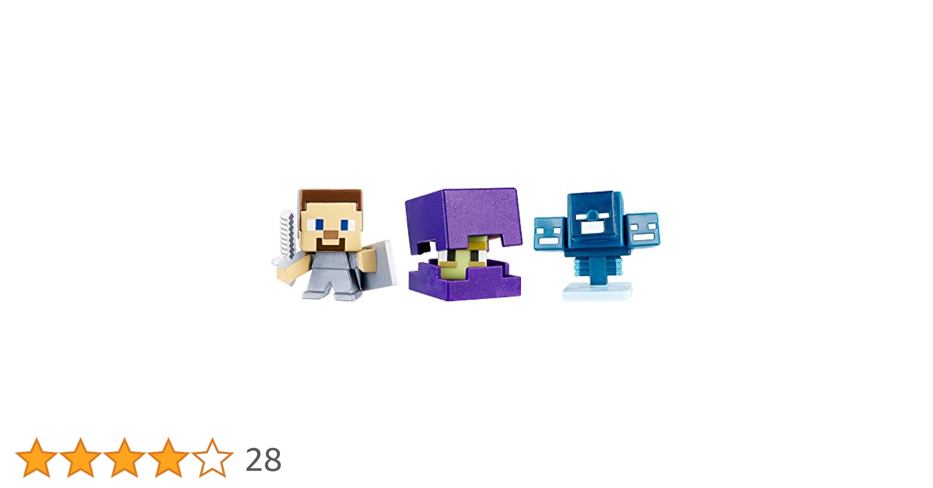 Amazon.co.jp: Minecraft ミニフィギュア 3個パック