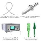RamboCables OS2 Opancerzony kabel światłowodowy LC/APC na SC/APC z adapterem, 50 m