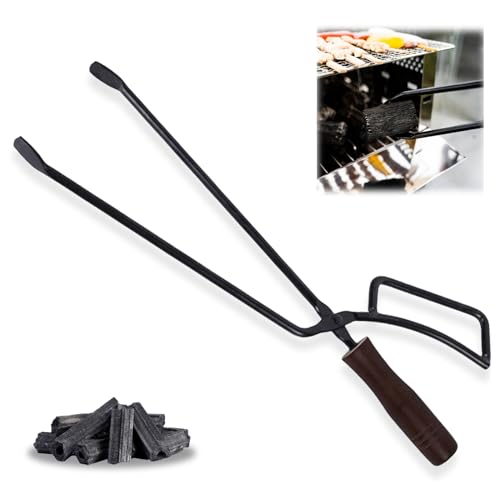 Pince à Bois de Cheminée 40 × 10 cm -