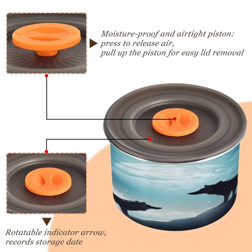 Envase hermético acero inoxidable para café Blueangle miniatura 3
