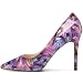 Imagen de Castamere Mujer Cerrado el Dedo del pie Puntiaguada Punta Aguja Alto High Heel Slip-on Oficina Pumps Clásico Casual Zapatos 10 CM Heels Vórtice Violeta 42 EU