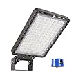 Juyace 240W LED Parking Lot Light Trunnion Bracket Yoke Wall Mount Dusk to Dawn Outdoor Lighting Exterior Flood Commercial Outside IP65 Waterproof 100-277V Security Area