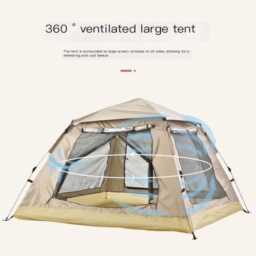 Carpa plegable portátil ligera para camping 2 personas miniatura 4