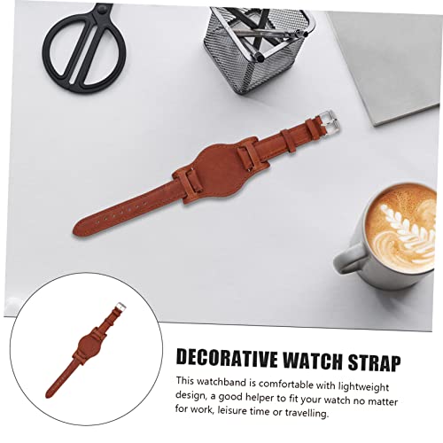 Correa de cuero delicada y resistente al desgaste para renovar tu reloj con elegancia 5