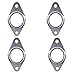 4 Pcs Stainless Steel Replacement Gaskets for 35mm & 38mm Wastegates Pair