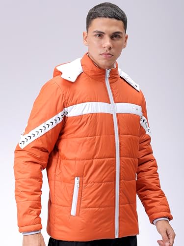 Image of The Indian Garage Co Men Slim Fit Mix & Match Puffer Jackets