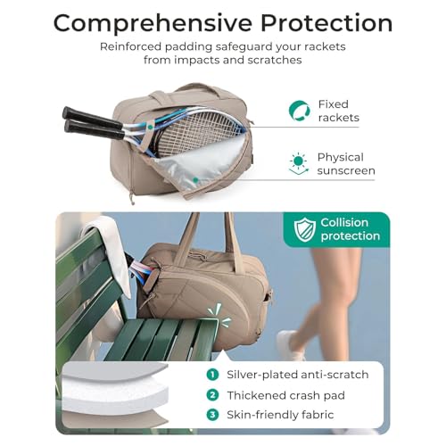 Sac de sport avec compartiment à chaussures étanche femme - 7