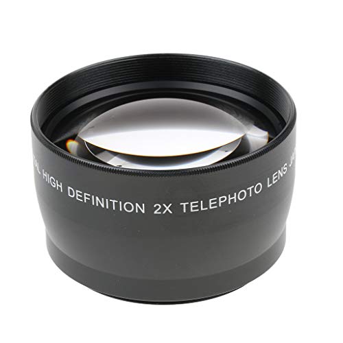 Lente conversor teleobjetiva teleobjetiva teleobjetiva de 55 mm para câmera digital SLR