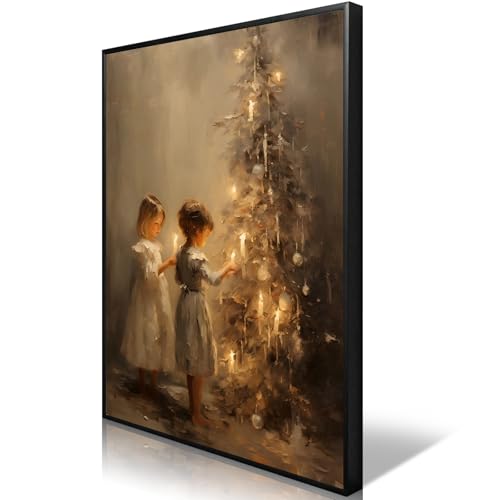 Décoration murale de Noël rustique pour chambre d'enfant