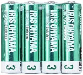 アイリスオーヤマ 乾電池 単3 アルカリ乾電池 4本 電池 単3形 アルカリ電池 単3乾電池 単3電池 まとめ買い 防災 非常用 新生活 10年保存可能 長寿命 BIGCAPAbasic+ LR6Bbp/4S