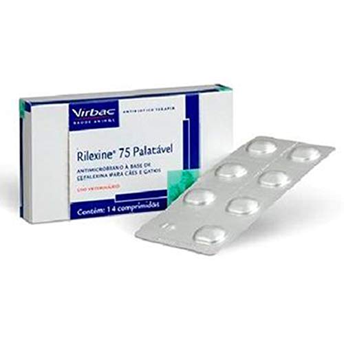 Rilexine Palatável 75 Virbac c/14 comprimidos - Unidade