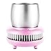 Enfriador Portátil Vaso De Enfriamiento Rápido, Máquina De Hielo Más Frío Enfriador De Copa De Enfriamiento Rápido para Coche, Oficina, Bebidas Frías, Cervezas Y Veranos,Rosado