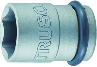 TRUSCO Impact Socket (Insertion Angle 9.5), Opposite Side 0.7 inches (17 mm), T3-17A x 10 Pieces (Case Sale)